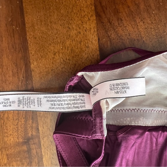 Victoria Secret Purple/Pink Bralette Set Size Medium NWT - Picture 6 of 16